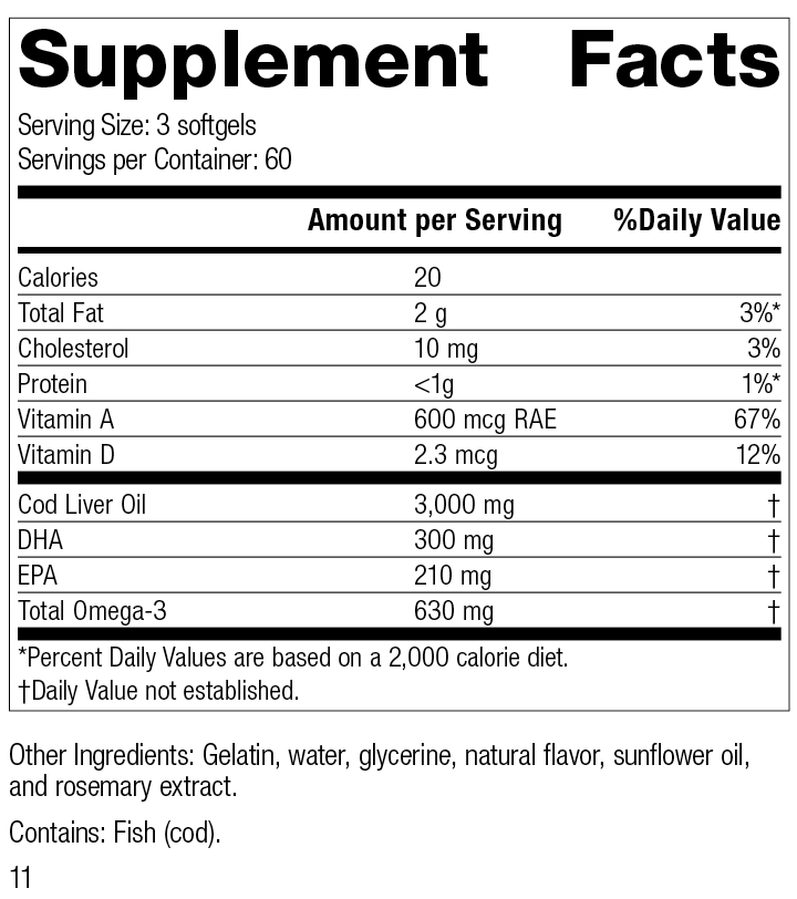 Cod Liver Oil