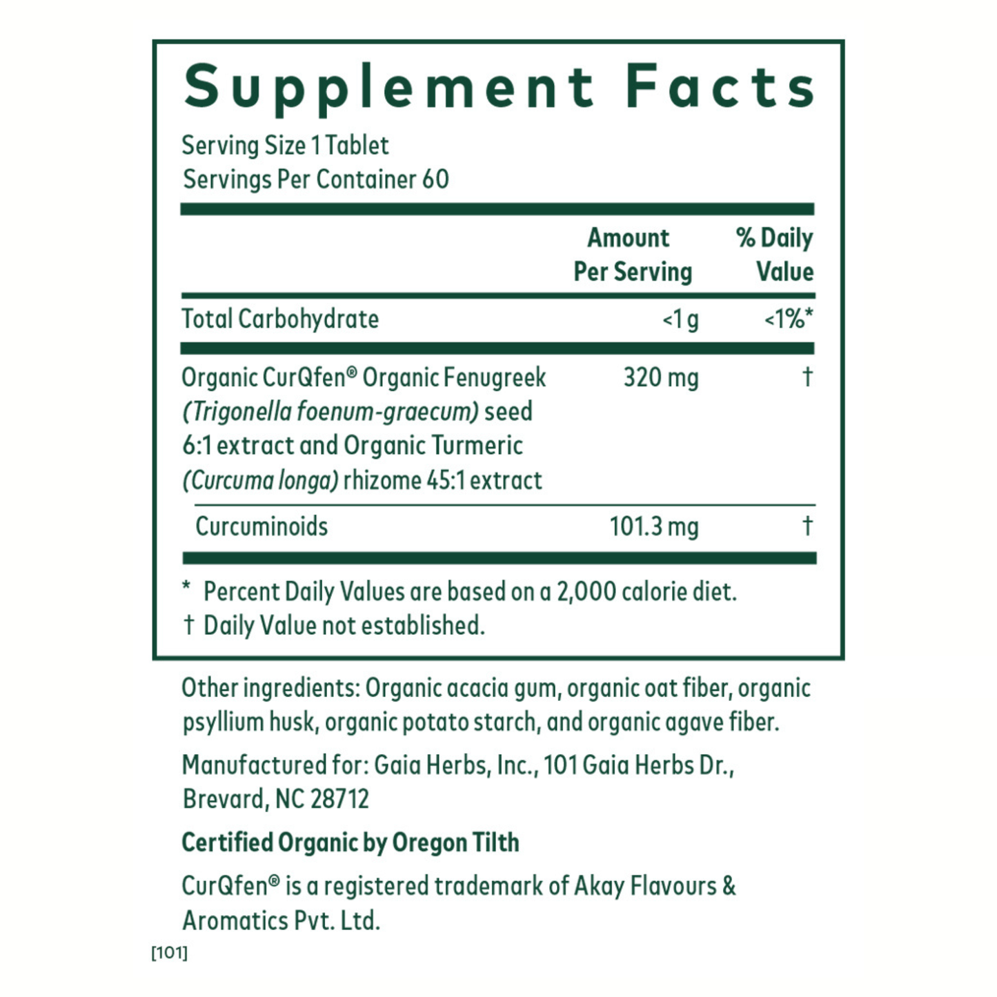 Turmeric Fenugreek Complex