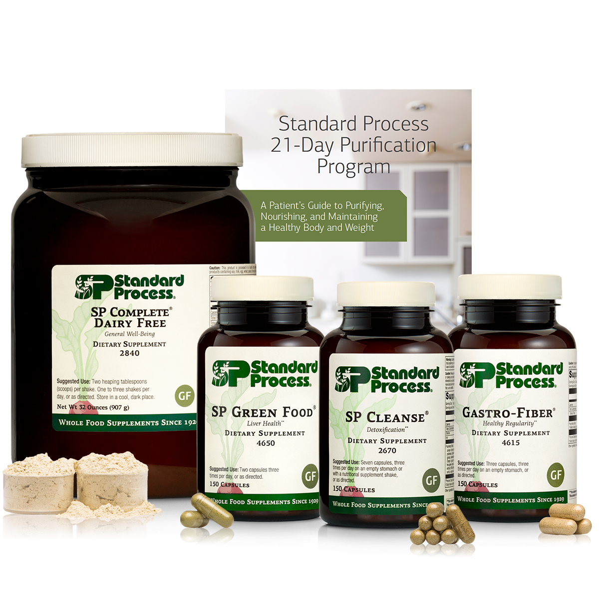 Purification Product Kit with SP Complete® Dairy Free and Gastro-Fiber®