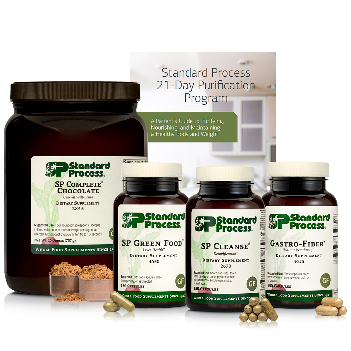 Purification Product Kit with SP Complete® Chocolate and Gastro-Fiber®