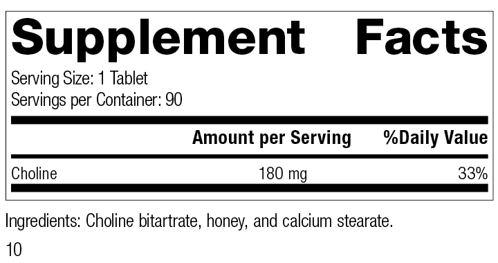 Choline 90 Tablets