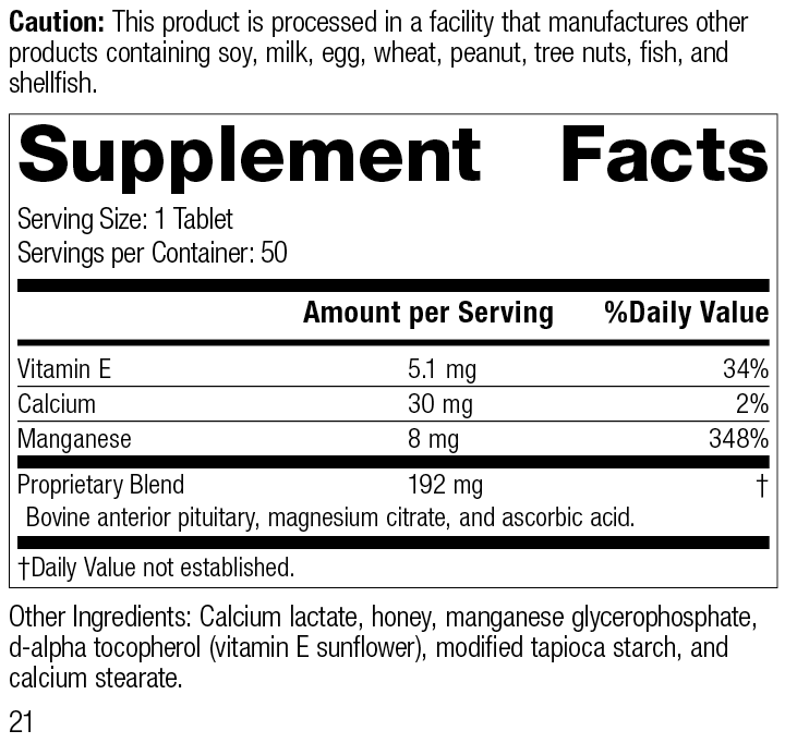 E-Manganese™ 50 Tablets