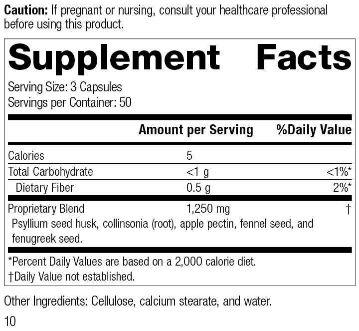 Gastro-Fiber® 150 Capsules