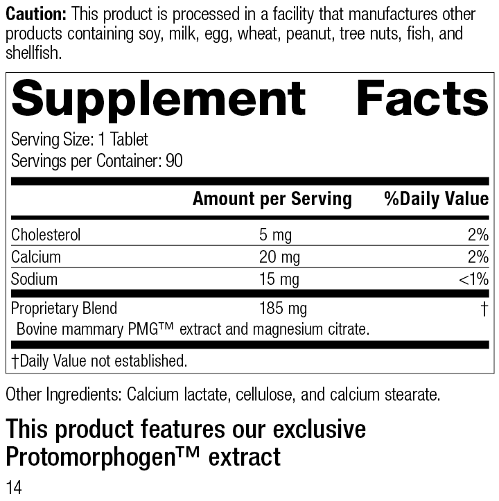 Mammary PMG® 90 Tablets