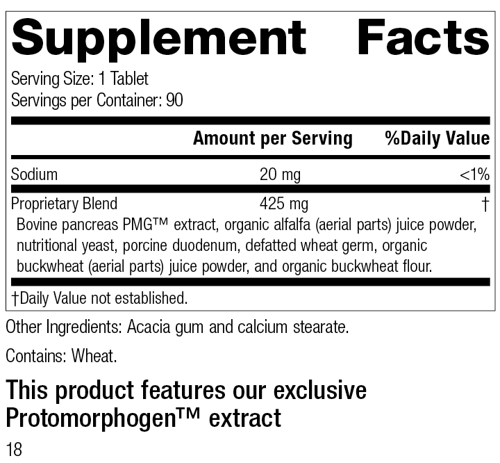 Pancreatrophin PMG® 90 Tablets