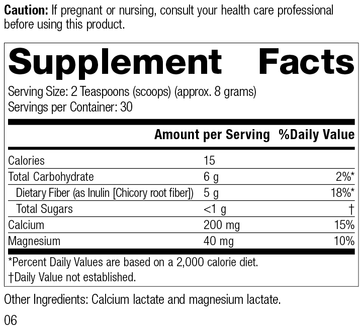 Prebiotic Inulin 9oz