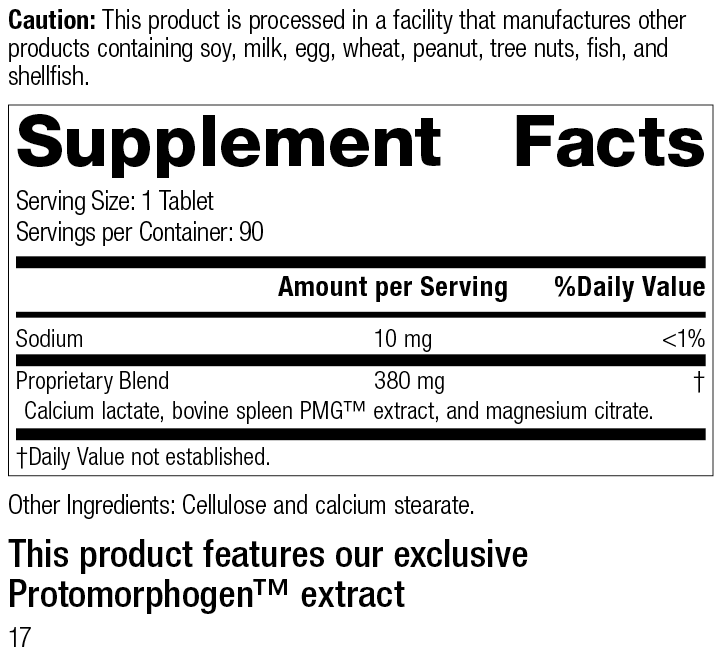 Spleen PMG® 90 Tablets