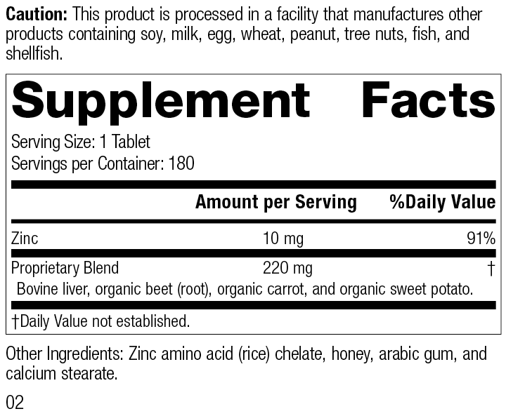 Zinc Chelate™ 180 Tablets