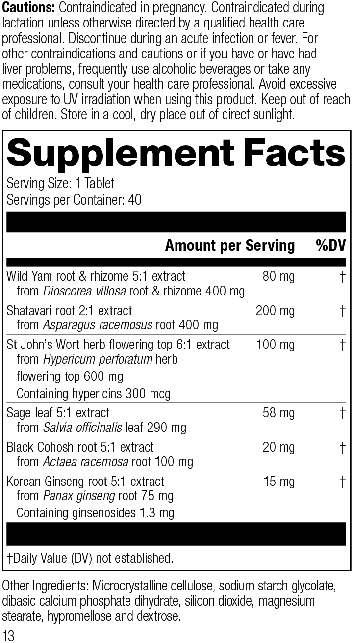 Wild Yam Complex