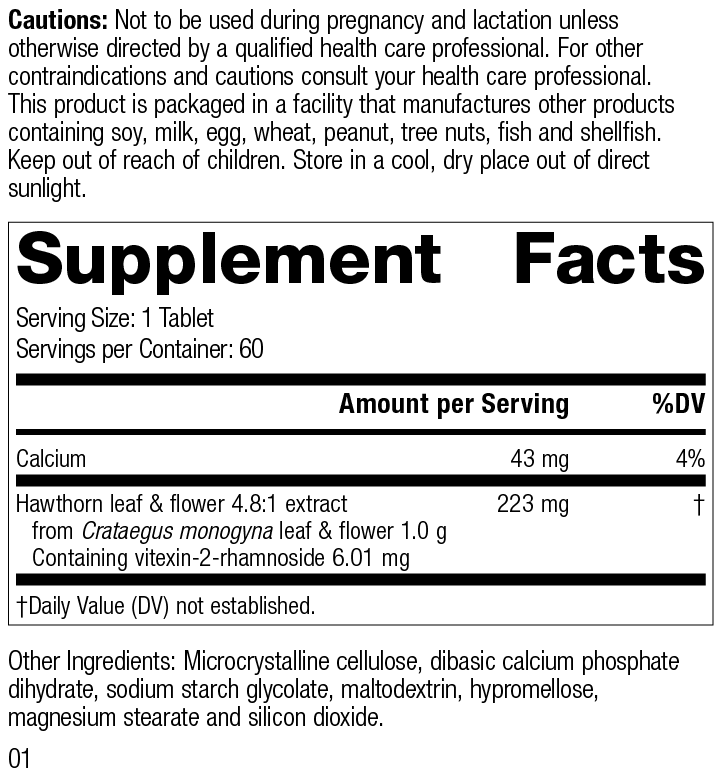 Hawthorn 60 Tablets