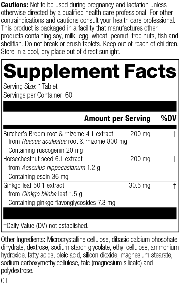 Vascular Care Complex 60 Tablets