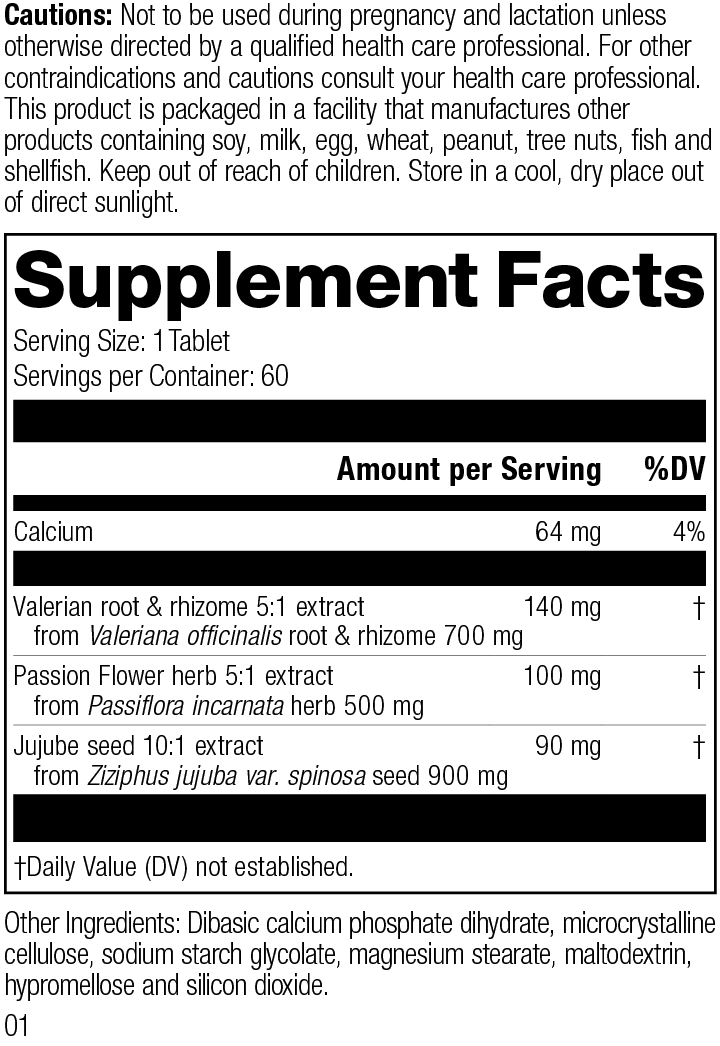 Valerian Complex 60 Tablets