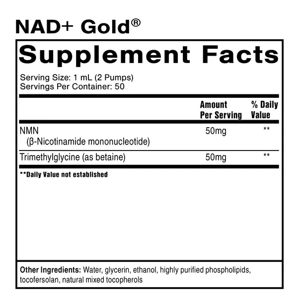 NAD+ Gold® 50 ML
