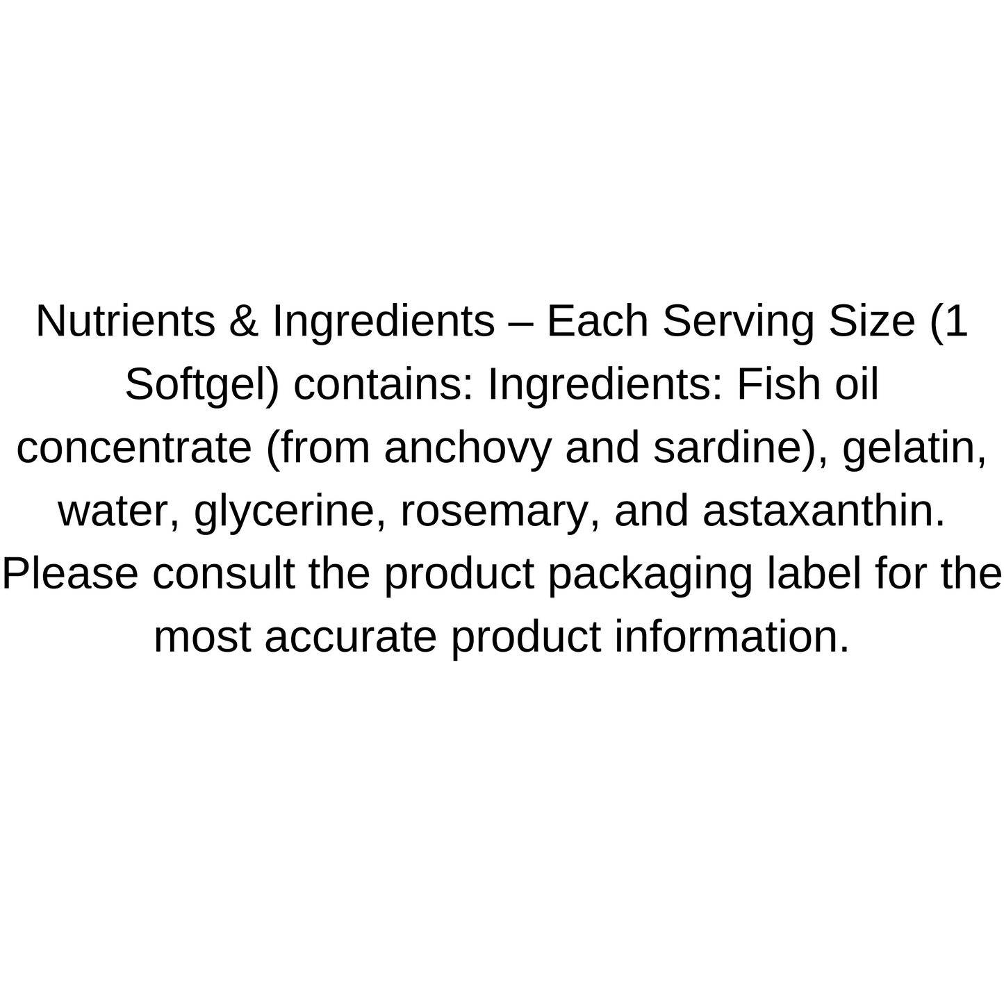 VF Omega-3