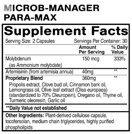 Microb-Manager Para-Max