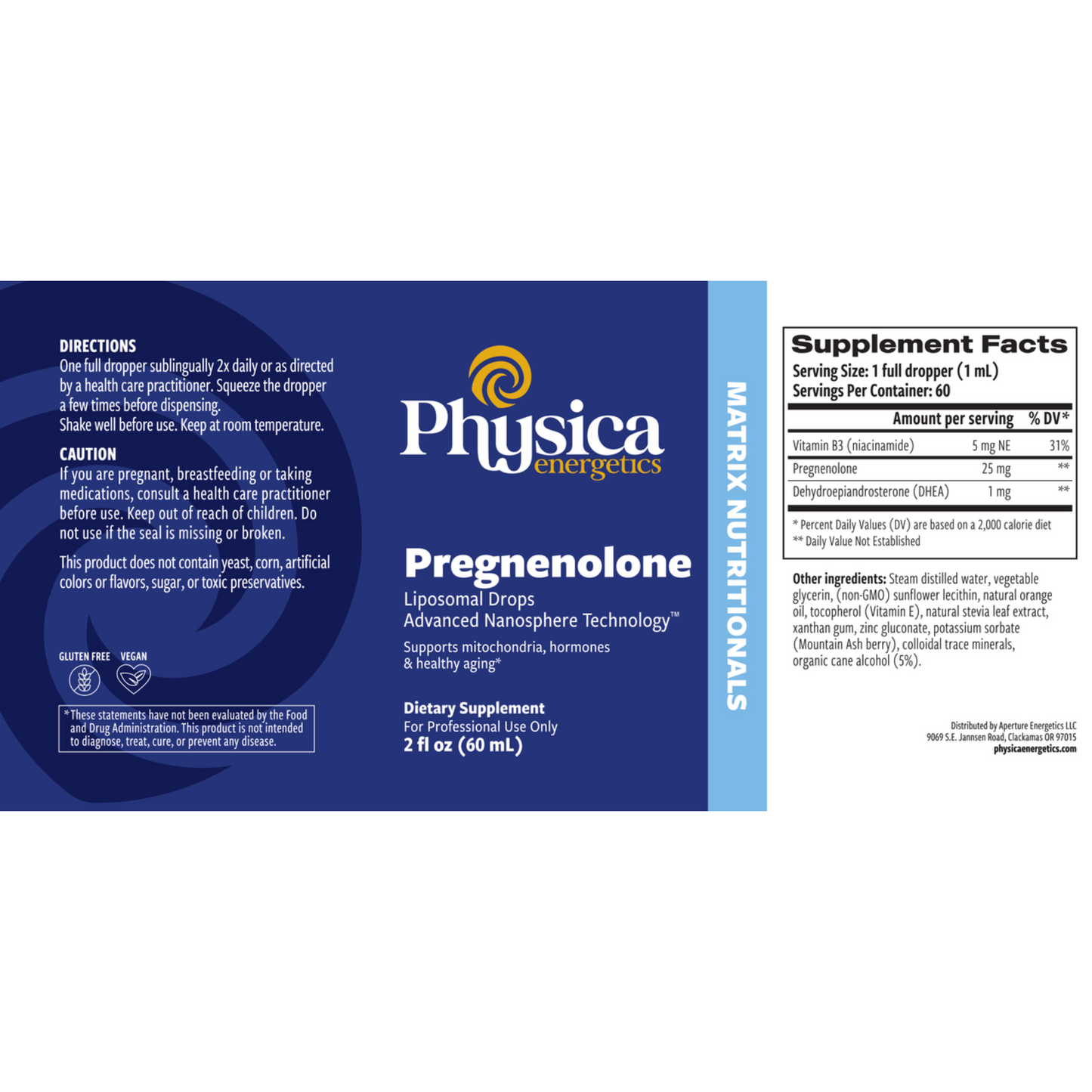 Pregnenolone Liposomal Drops