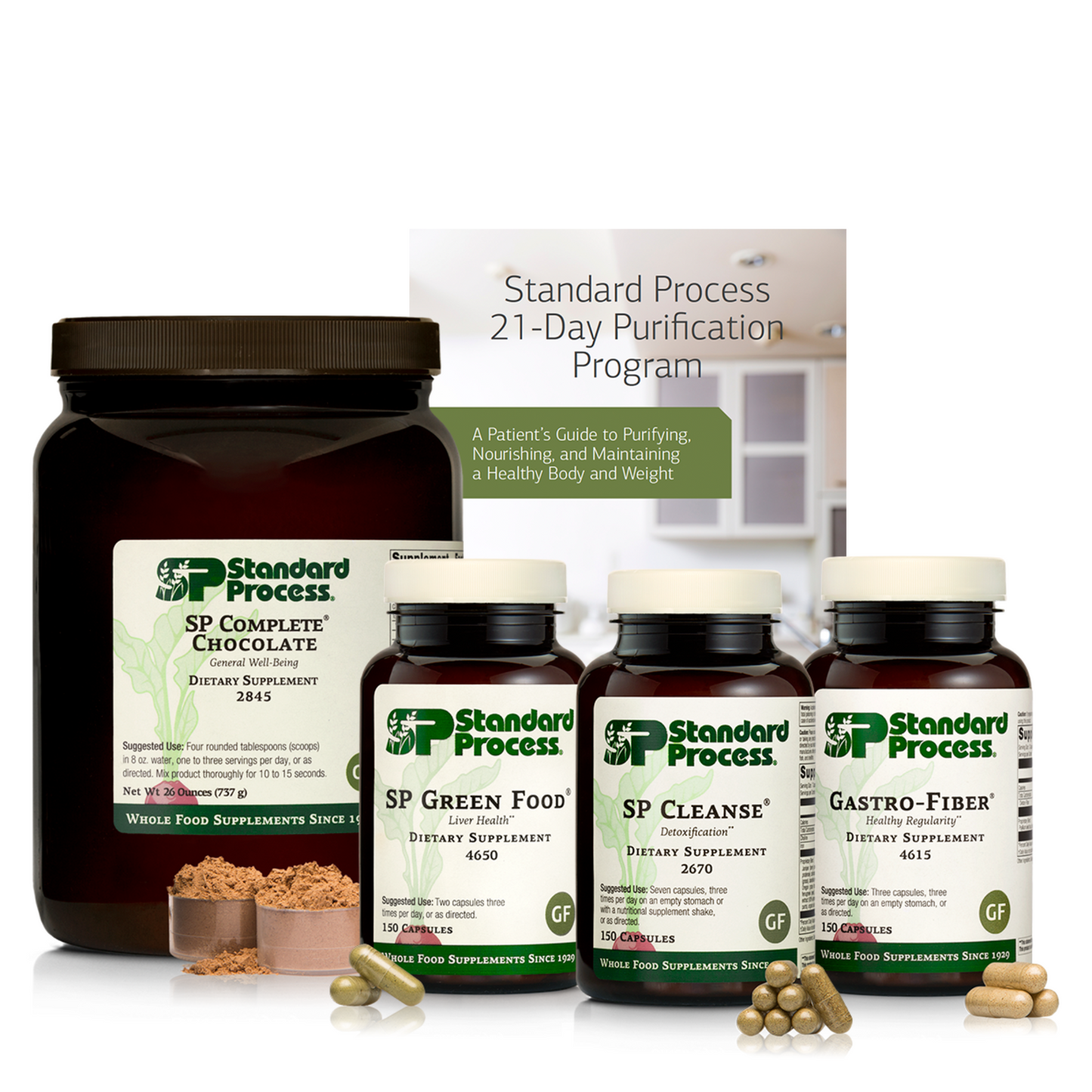 Purification Product Kit with SP Complete® Chocolate and Gastro-Fiber®