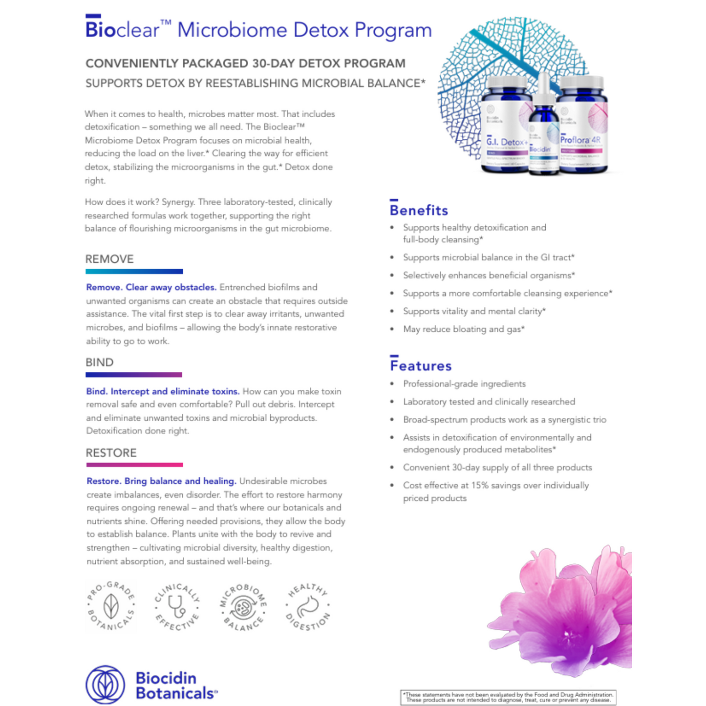 Bioclear™ Microbiome Detox Program
